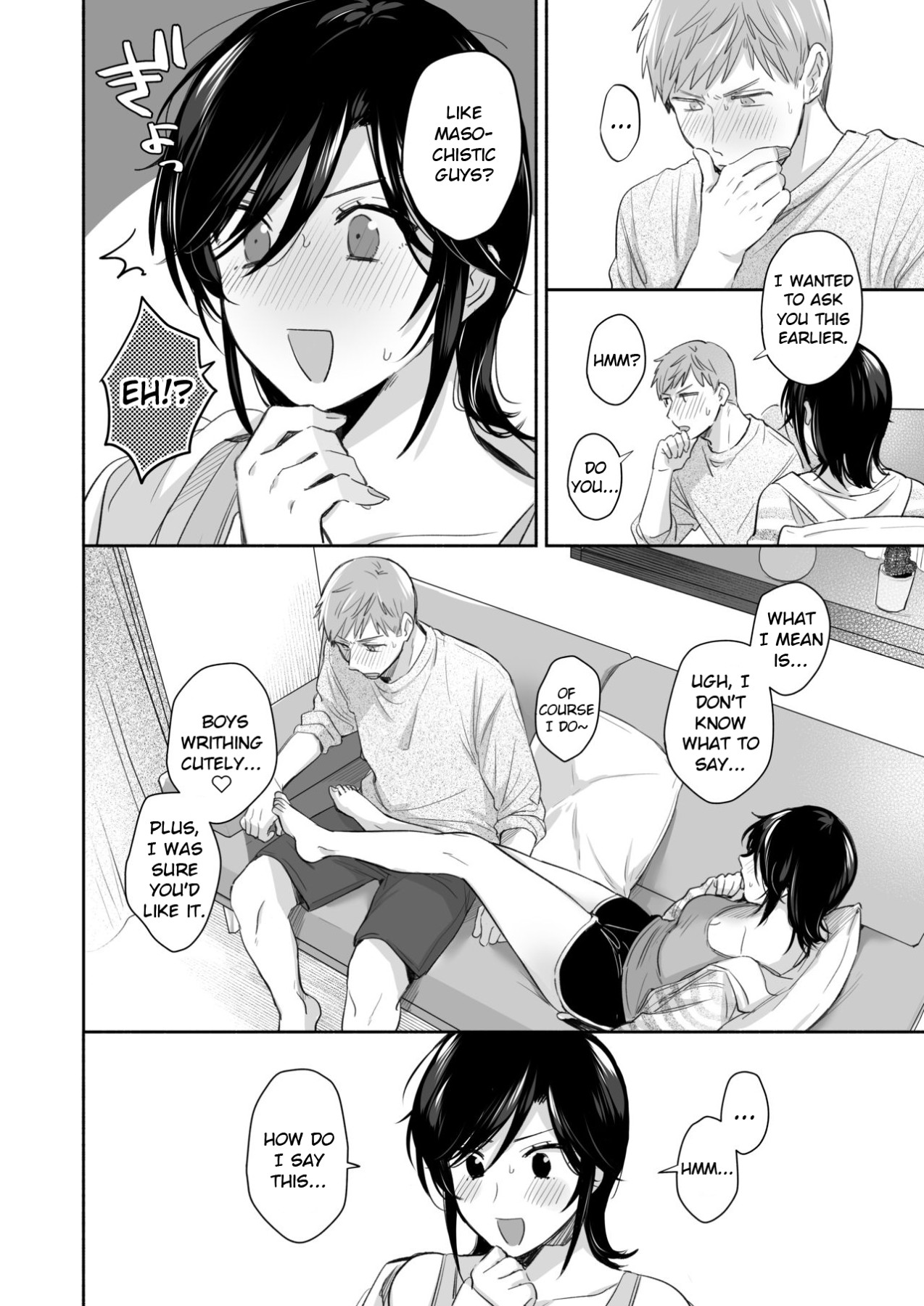 Hentai Manga Comic-I Want To Corrupt His Fetishes When I Get An Opening-Read-45